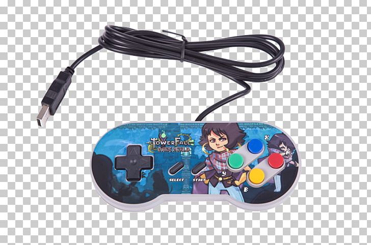 TowerFall Game Controllers IndieBox Super Nintendo Entertainment System PlayStation Portable PNG, Clipart, All Xbox Accessory, Cable, Computer Hardware, Electronic Device, Game Controller Free PNG Download