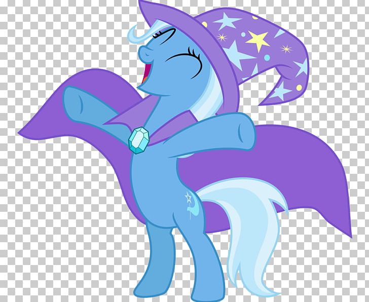 Trixie Pony Applejack Rarity Pinkie Pie PNG, Clipart, Animal Figure, Carnivoran, Cartoon, Equestria, Fictional Character Free PNG Download