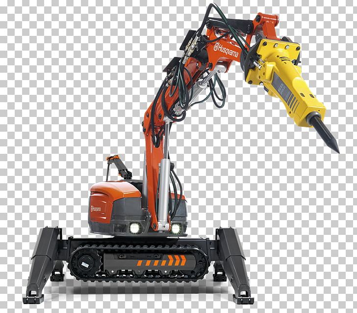Demolition Machine Robot Husqvarna Group Breaker PNG, Clipart, Architectural Engineering, Augers, Breaker, Construction Equipment, Core Drill Free PNG Download