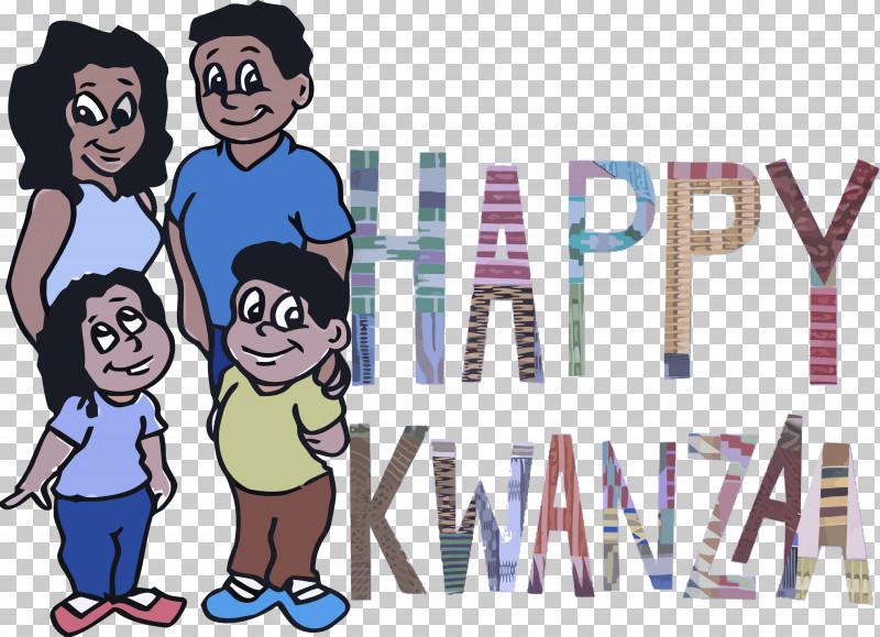 Kwanzaa African PNG, Clipart, African, Behavior, Biology, Cartoon, Character Free PNG Download