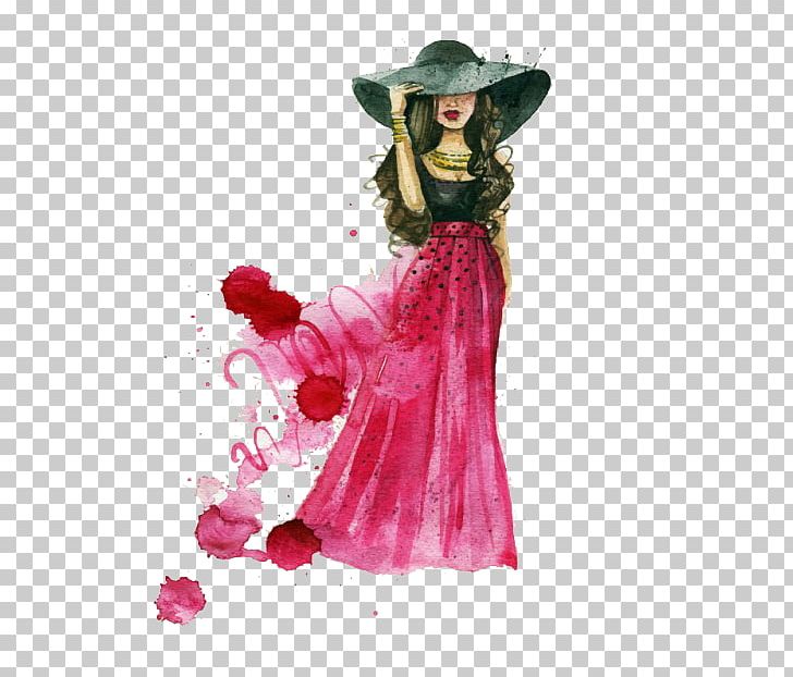 Fashion Design Watercolor Painting Woman PNG, Clipart, Art, Business Woman, Clothing, Costume, Costume Design Free PNG Download