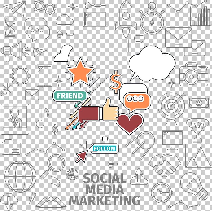 Social Media Illustration PNG, Clipart, Communicatiemiddel, Communication, Decorative Elements, Design Element, Diagram Free PNG Download