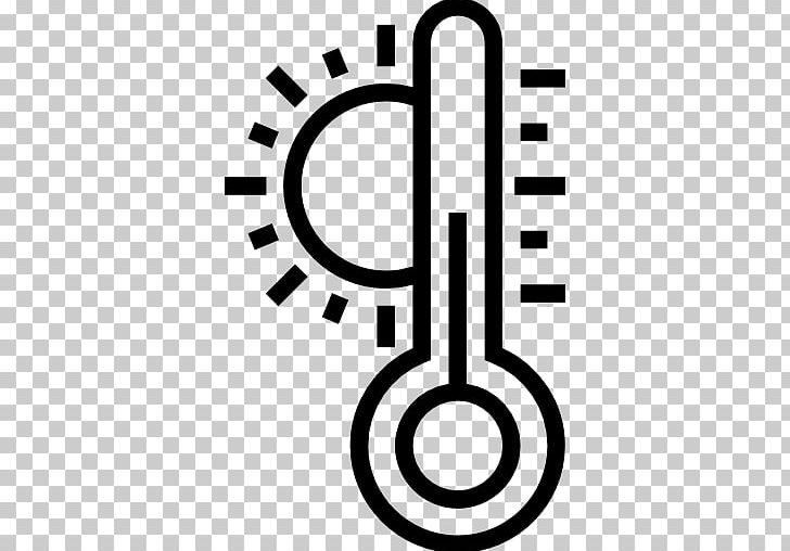 Computer Icons Temperature Мобильный кондиционер PNG, Clipart, Area, Black And White, Black White, Brand, Circle Free PNG Download