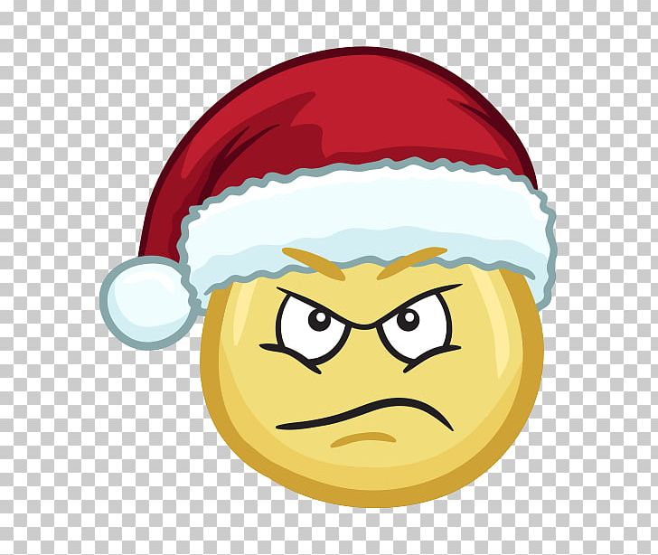 Santa Claus Emoji Christmas Sticker Emoticon PNG, Clipart, Cheek, Christmas, Computer Icons, Costume, Emoji Free PNG Download