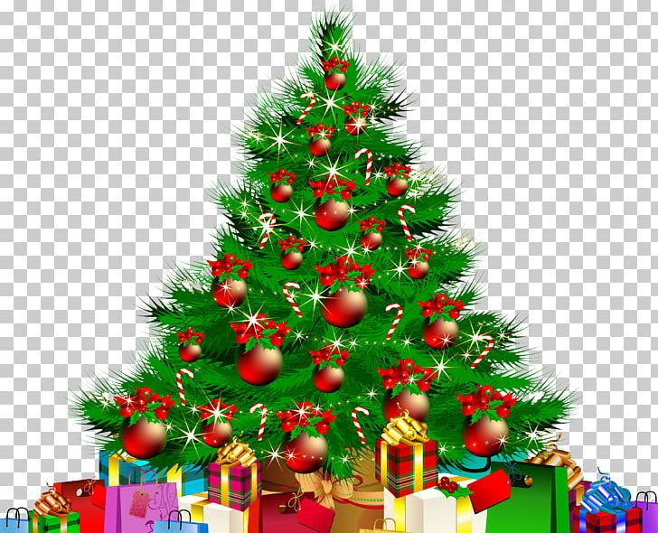 Christmas Tree Santa Claus PNG, Clipart, Artificial Christmas Tree, Christmas, Christmas Decoration, Christmas Ornament, Christmas Tree Free PNG Download