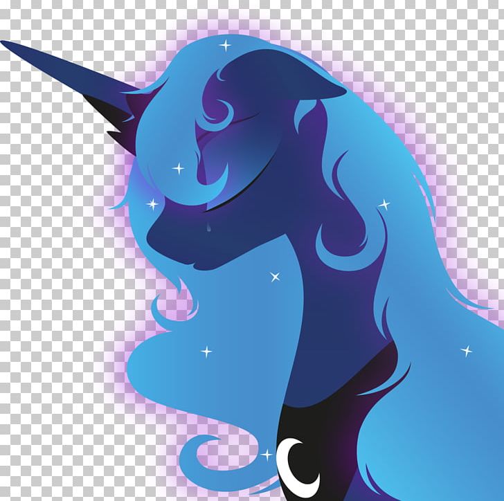 Princess Luna Pony Art Horse Equestria PNG, Clipart, Azure, Blue, Blue Hair, Cartoon, Cobalt Blue Free PNG Download