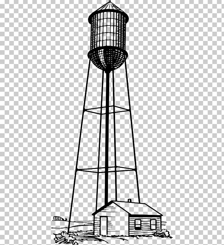 Chicago Water Tower PNG, Clipart, Area, Black And White, Chicago Water Tower, Drawing, Line Free PNG Download