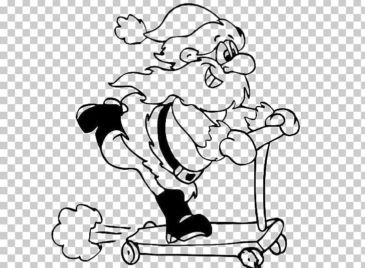 Santa Claus Christmas Reindeer Child PNG, Clipart, Black, Cartoon, Child, Fictional Character, Hand Free PNG Download