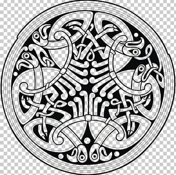 Celtic Knot Ornament Book Of Durrow Book Of Kells PNG, Clipart, Area, Art, Black And White, Book Of Durrow, Book Of Kells Free PNG Download