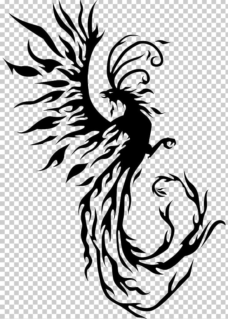 Phoenix PNG, Clipart, Artwork, Beak, Bird, Black And White, Camera Free PNG Download