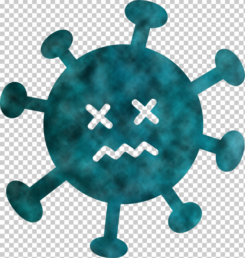 Virus Coronavirus Corona PNG, Clipart, Corona, Coronavirus, Turquoise, Virus Free PNG Download