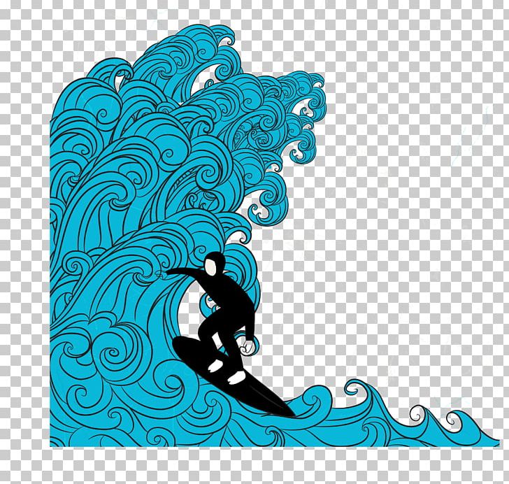 Adobe Illustrator Surfing PNG, Clipart, Aqua, Athlete, Basket, Blue, Board Free PNG Download