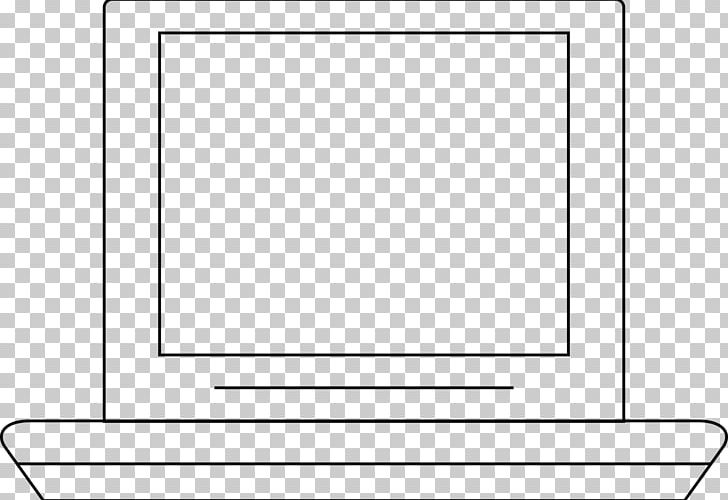 Personal Computer Frames Line Art PNG, Clipart, Angle, Area, Black, Black And White, Contemporary Art Gallery Free PNG Download
