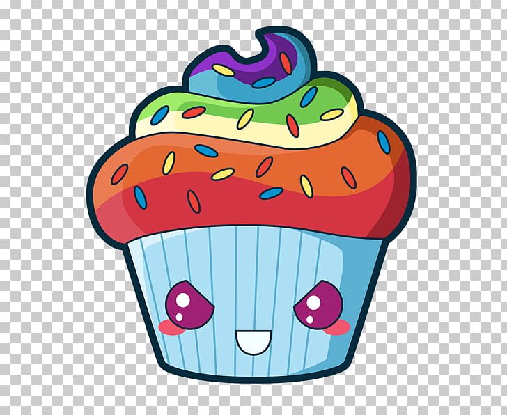 Cupcake Frosting & Icing Rainbow Cookie Kavaii PNG, Clipart, Area, Artwork, Biscuits, Cake, Candy Free PNG Download