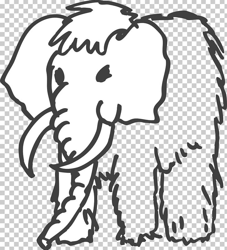 Woolly Mammoth Drawing Ice Age Saber-toothed Cat PNG, Clipart, Animal, Art, Artwork, Black, Carnivoran Free PNG Download