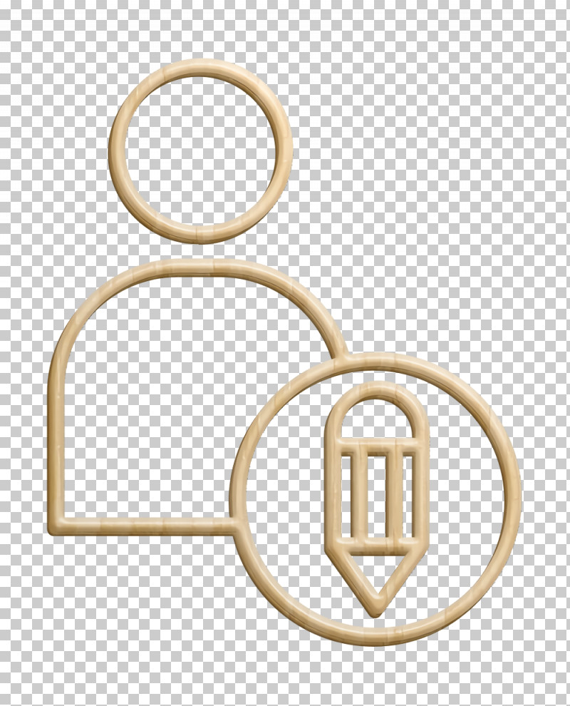 Creative Icon Writer Icon PNG, Clipart, Beige, Brass, Creative Icon, Metal, Symbol Free PNG Download