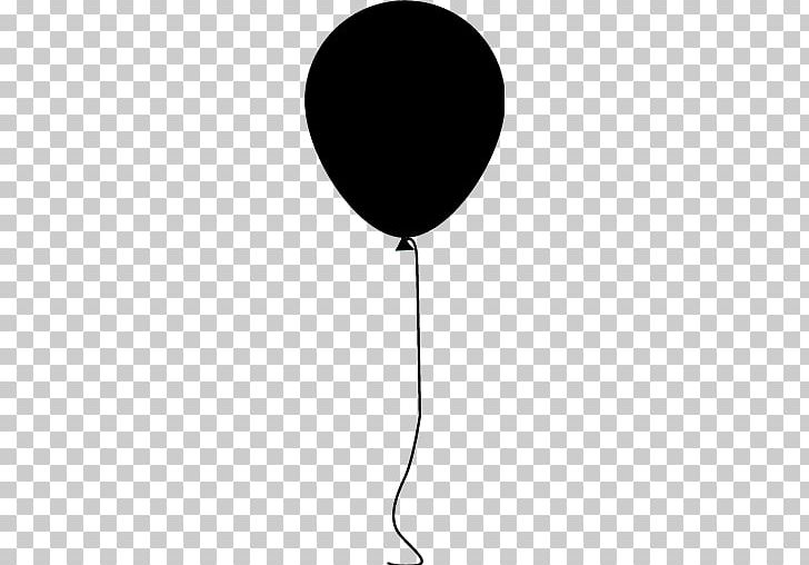 Balloon Computer Icons Black PNG, Clipart, Balloon, Birthday, Black, Black And White, Black Balloon Free PNG Download