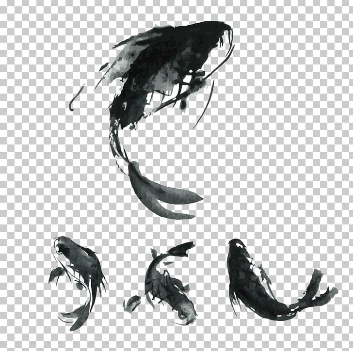 Koi Carassius Auratus Chinese Cuisine Carp Fishing PNG, Clipart, Black And White, Carp, Chinese Painting, Common Carp, Culture Free PNG Download