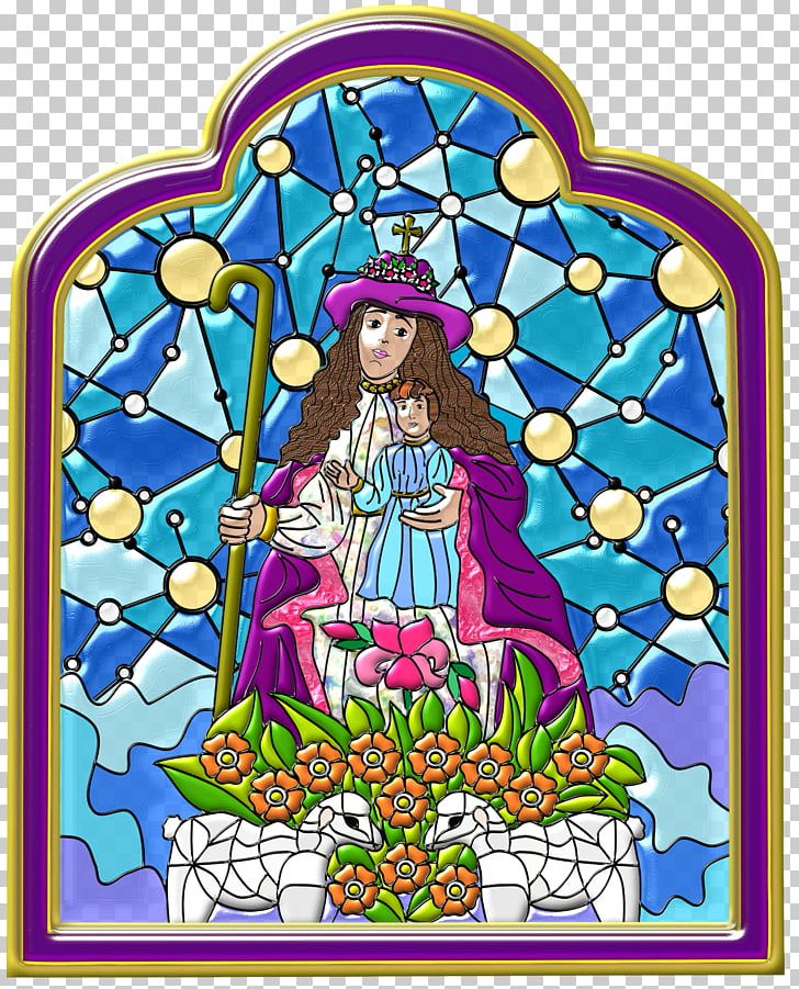 Stained Glass Divina Pastora Drawing PNG, Clipart, Art, Divina Pastora, Divinity, Drawing, Fictional Character Free PNG Download