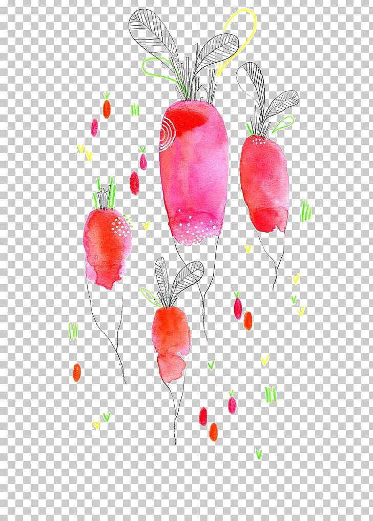 Watercolor Painting Drawing Vegetable Illustration PNG, Clipart, Architectural Drawing, Art, Branch, Carrot, Color Free PNG Download