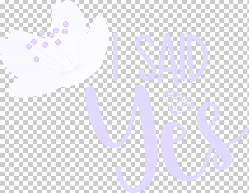 I Said Yes She Said Yes Wedding PNG, Clipart, Calligraphy, Geometry, Happiness, I Said Yes, Lavender Free PNG Download