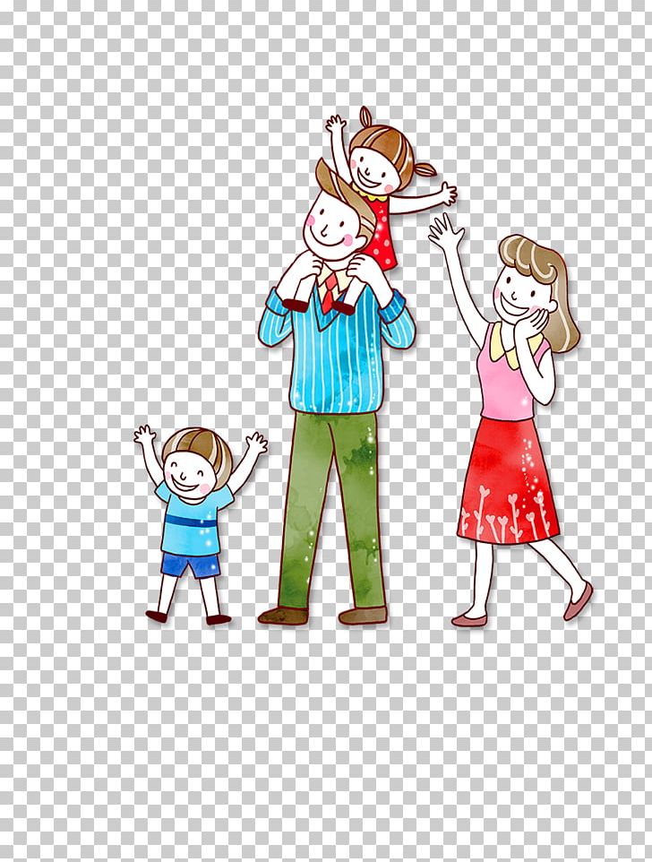 Family Cartoon PNG, Clipart, Area, Art, Cartoon, Child, Clothing Free PNG Download