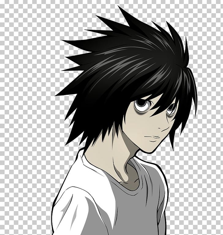 Light Yagami Near Ryuk Death Note PNG, Clipart, Anime, Black, Black And White, Black Hair, Brown Hair Free PNG Download