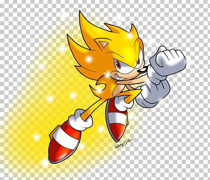 super sonic  Sonic, Sonic art, Sonic the hedgehog