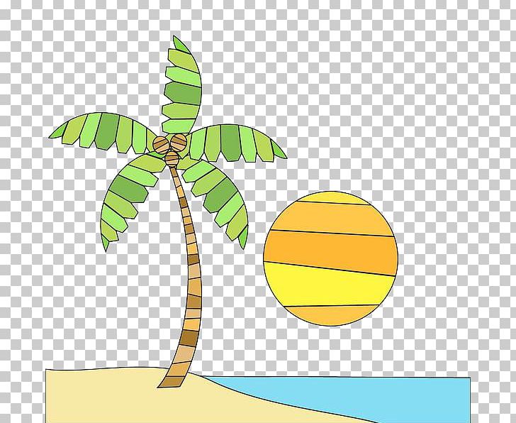 Beach Photography Illustration PNG, Clipart, Banana, Beach, Branch, Cartoon, Family Tree Free PNG Download