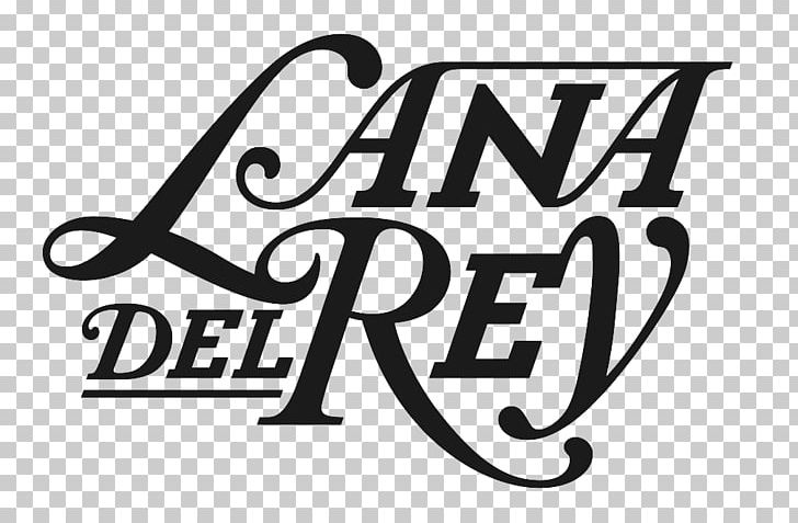 Logo Font Typography Lana Del Ray Sort PNG, Clipart, Album, Area, Black And White, Brand, Lana Del Ray Free PNG Download