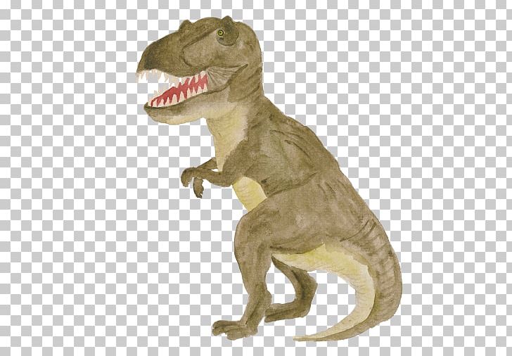 Tyrannosaurus Watercolor Painting Poster PNG, Clipart, Animal Figure, Art, Cgi, Dinosaur, Exotic Free PNG Download
