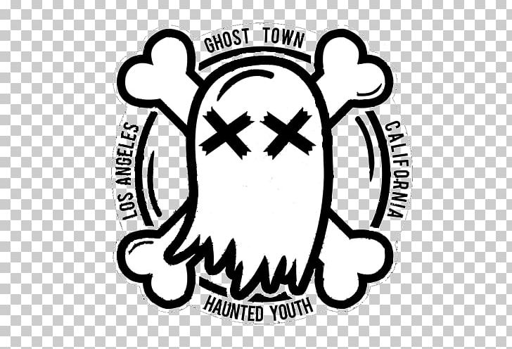 Ghost Town Logo Universe Party In The Graveyard PNG, Clipart, Area, Black, Black And White, Black Moon, Brand Free PNG Download