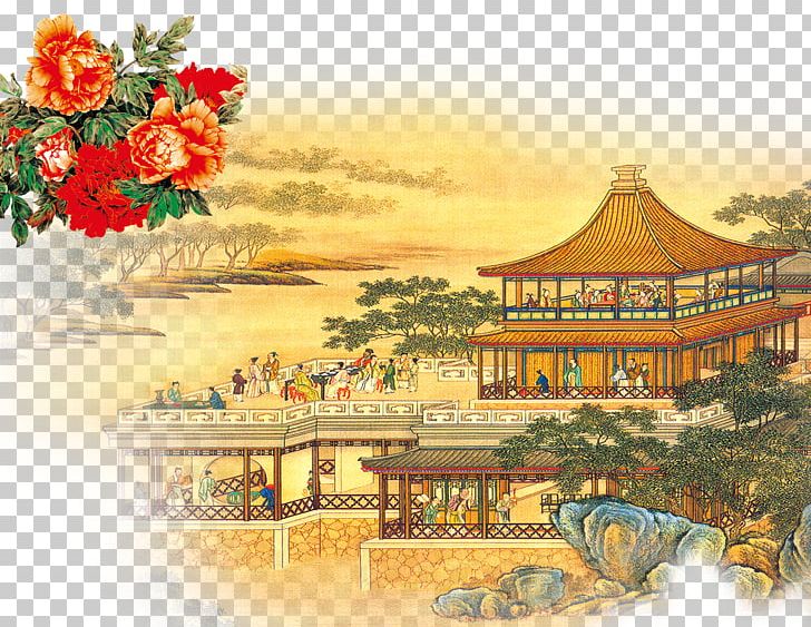 Mooncake Mid-Autumn Festival Minyoun Royal Hotel Packaging And Labeling PNG, Clipart, China, Chinese Architecture, Chinese Cuisine, Chinese Painting, Computer Wallpaper Free PNG Download