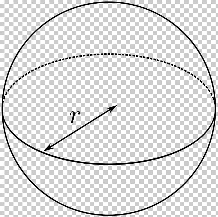 Sphere Geometry Ball Circle Point PNG, Clipart, Angle, Area, Ball, Black, Black And White Free PNG Download