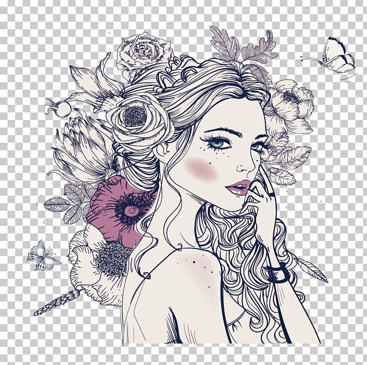Coloring Book Woman Adult Drawing PNG, Clipart, Child, Color, Colored Pencil, Fashion, Fashion Design Free PNG Download