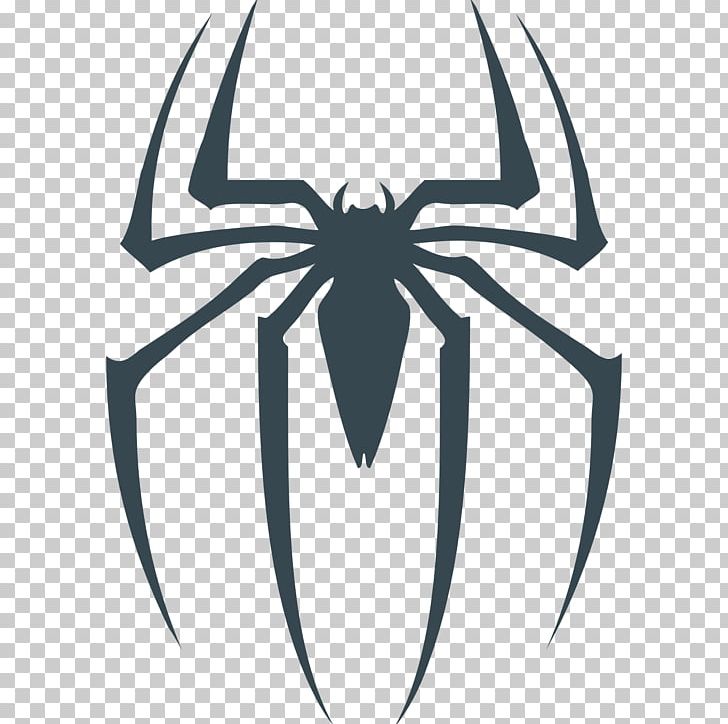 Spider-Man Logo Film PNG, Clipart, Arachnid, Black And White, Coloring Book, Comic, Comic Book Free PNG Download