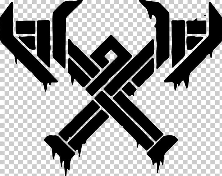 league of legends logo black and white