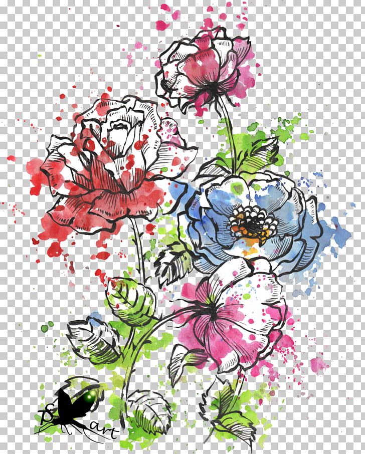 Watercolour Flowers Art Floral Design Cut Flowers PNG, Clipart, Art, Branch, Creative Arts, Flora, Floristry Free PNG Download