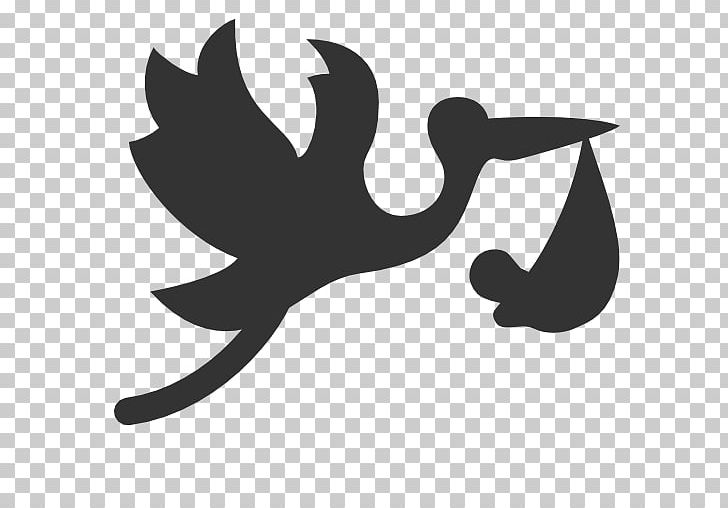 Computer Icons Stork PNG, Clipart, Animals, Bird, Black, Black And White, Computer Icons Free PNG Download
