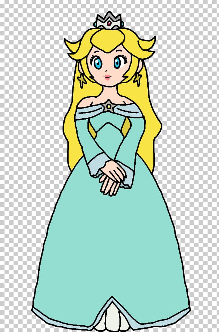 Rosalina Princess Peach Super Mario Odyssey Dress PNG, Clipart, Area, Art, Artwork, Character, Clothing Free PNG Download