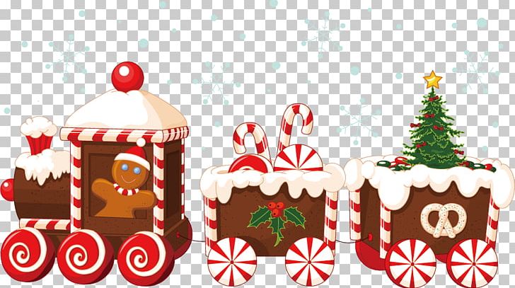 Train Santa Claus Christmas Gingerbread House Png Clipart Can Stock Photo Cartoon Cartoon Background Christma Christmas