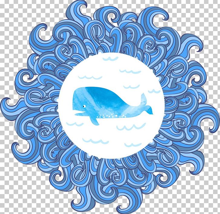 Watercolor Painting Wave Illustration PNG, Clipart, Animals, Art, Blue, Blue Background, Blue Flower Free PNG Download