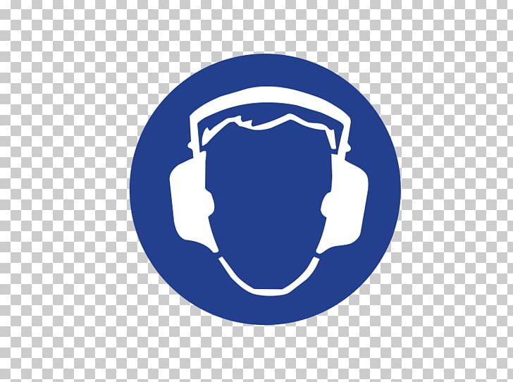 Earmuffs Safety Personal Protective Equipment Sign PNG, Clipart, Blue, Brand, Circle, Construction Site Safety, Ear Free PNG Download
