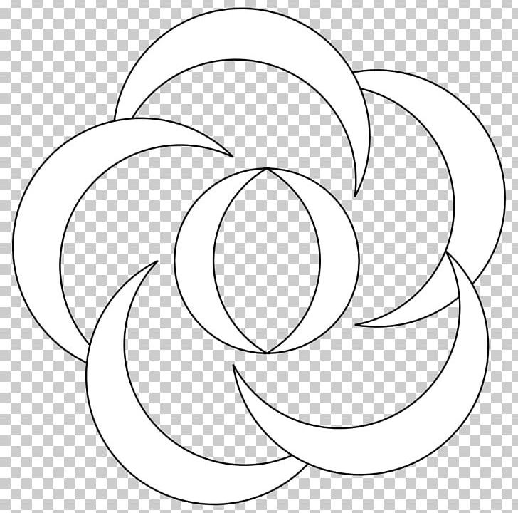 Circle Black And White Line Art Area Pattern PNG, Clipart, Angle, Area, Black, Black And White, Circle Free PNG Download