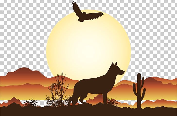 Euclidean Desert Illustration PNG, Clipart, Adobe Illustrator, Angry Wolf Face, Animals, Black Wolf, Carnivoran Free PNG Download