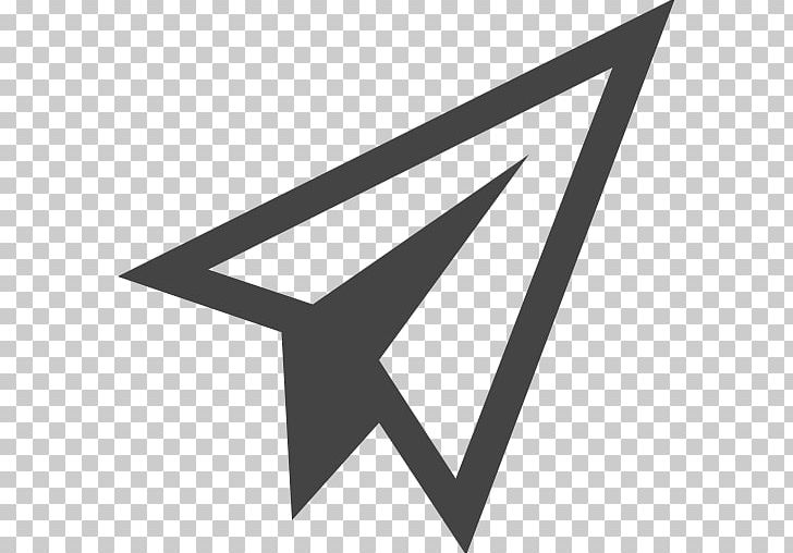 Paper Plane Airplane Computer Icons PNG, Clipart, Airplane, Angle, Black, Black And White, Brand Free PNG Download