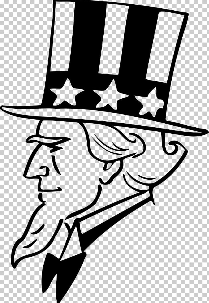 Uncle Sam Black And White Drawing PNG, Clipart, Art, Artwork, Black, Black And White, Coloring Book Free PNG Download