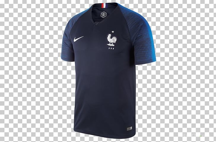 2018 World Cup Final France National Football Team T-shirt Jersey PNG, Clipart, 2018, 2018 World Cup, Active Shirt, Adidas, Electric Blue Free PNG Download