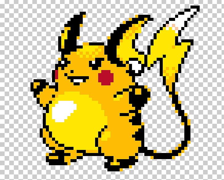 Pikachu Pokémon Yellow Raichu Pokémon Crystal Pixel Art Png