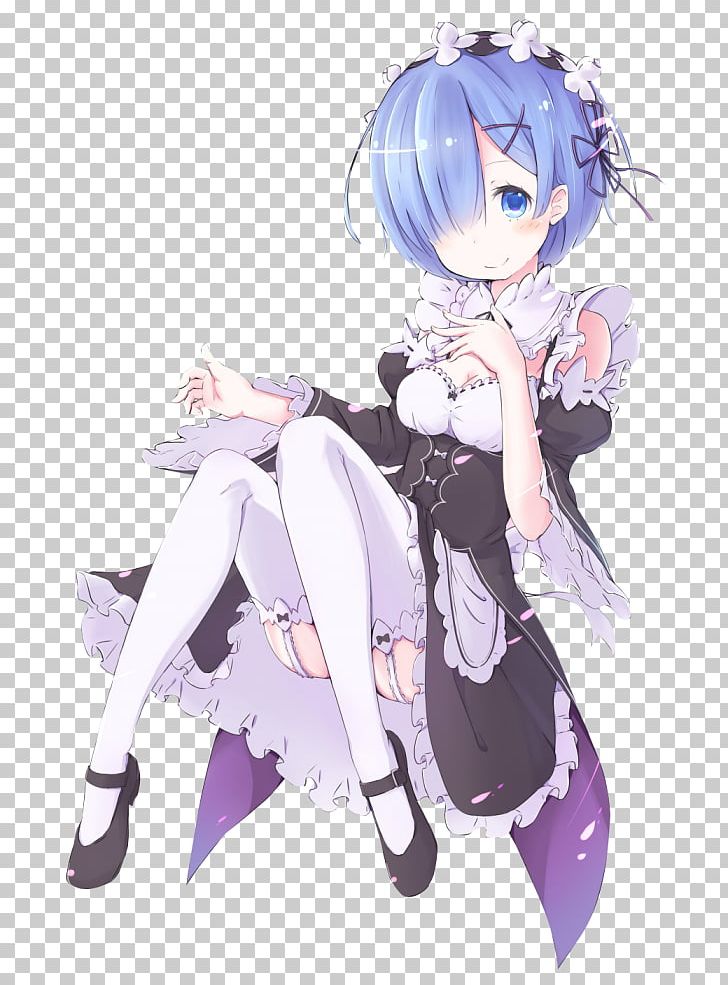 雷姆 Re:Zero − Starting Life In Another World Anime Cosplay Maid PNG, Clipart, Anime, Artwork, Cartoon, Cg Artwork, Clothing Free PNG Download